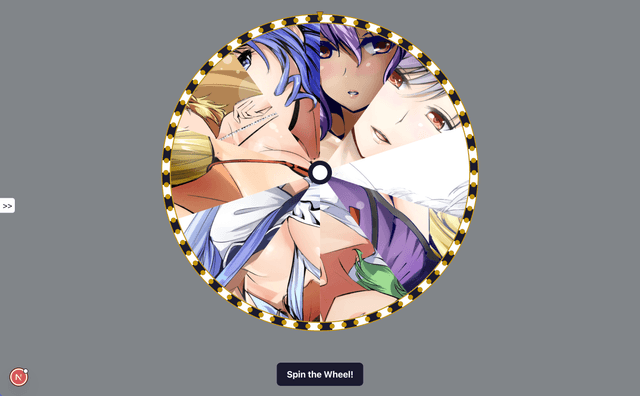 Wheel of fortune: Touhou Mom edition